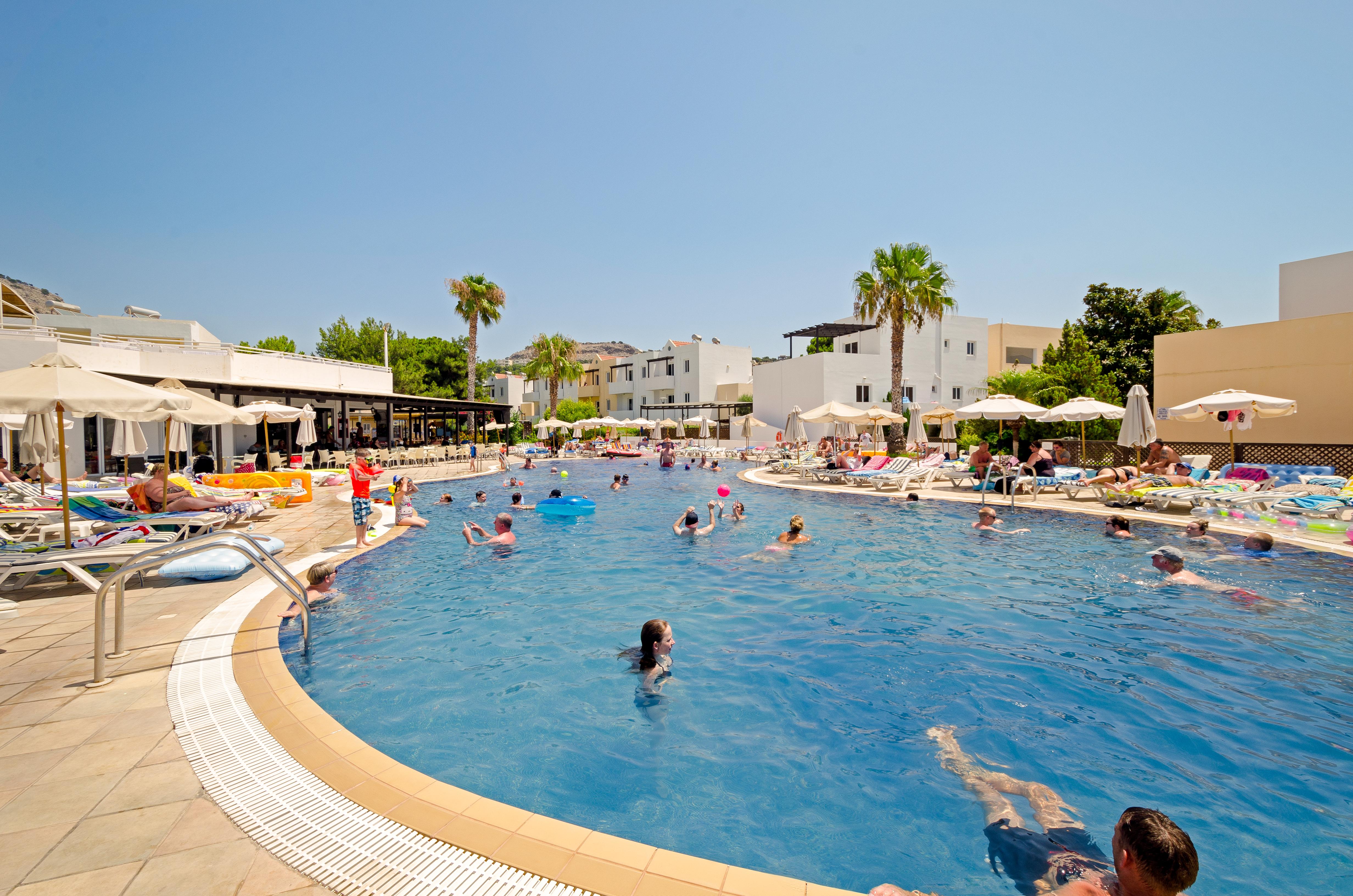 Matina Pefkos Aparthotel Pefki  Bagian luar foto